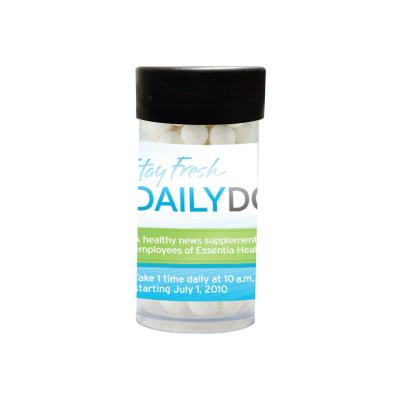 Gourmet Plastic Tube with Custom Filler - 2.75 x 1.5 in - product view 2