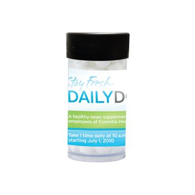 Gourmet Plastic Tube with Custom Filler - 2.75 x 1.5 in - product view 4