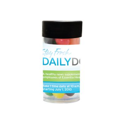 Gourmet Plastic Tube with Custom Filler - 2.75 x 1.5 in - product view 6