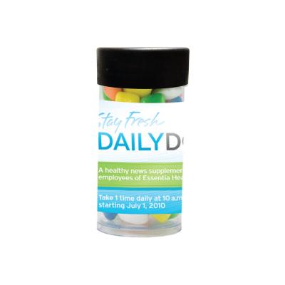 Gourmet Plastic Tube with Custom Filler - 2.75 x 1.5 in - product view 8