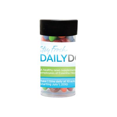 Gourmet Plastic Tube with Custom Filler - 2.75 x 1.5 in - product view 10