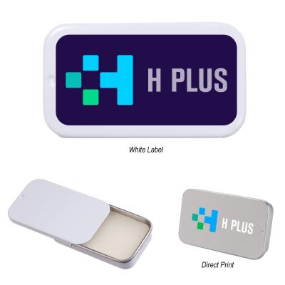 Lip Moisturizer Slider Tin USA Made Premium - 2.4 x 1.4 x 0.4 in