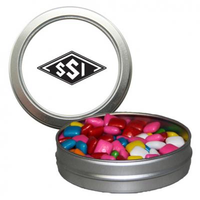 Candy Tin Round Window with Custom Fill - 3.125 in