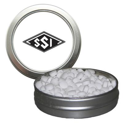 Candy Tin Round Window with Custom Fill - 3.125 in - product view 4