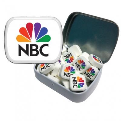 Mint Tin Small Hinged with Printed Mints - 2.375 in - product view 5