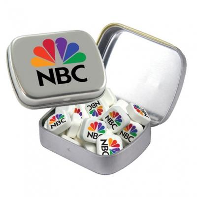 Mint Tin Small Hinged with Printed Mints - 2.375 in - product view 9