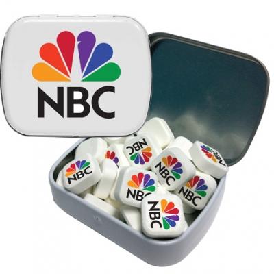 Mint Tin Small Hinged with Printed Mints - 2.375 in - product view 10