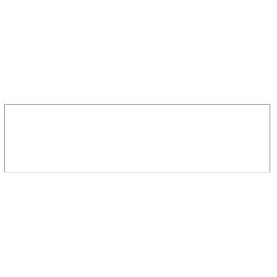 Custom Stickers Rectangle Bumper Outdoor - 15 x 3.75 in - promotional product with custom logo