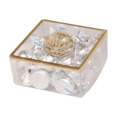 Gift Box Clear with Gold Foil Accent - 3 x 1.5 x 3 in - product view 14