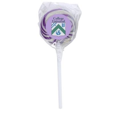 Lollipop Swirl with Round Label - 3.5 in - product view 8