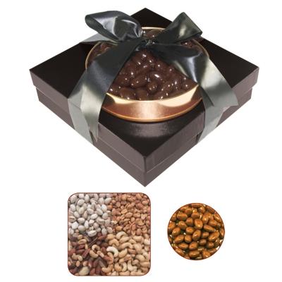 Gift Tower Gourmet Nuts and Chocolate - 8 x 3.5 x 8 in - product view 4