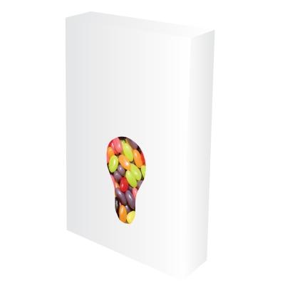 Candy Box Custom Die Cut with Window - 2.8 x 4 in - product view 3