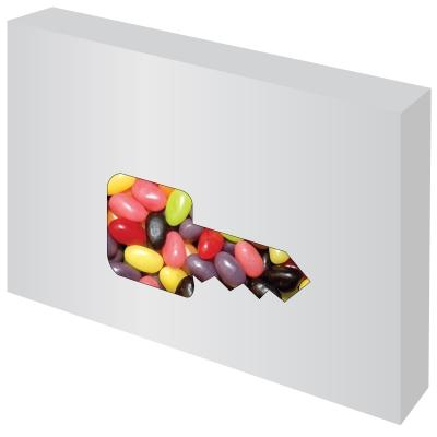 Candy Box Custom Die Cut with Window - 2.8 x 4 in - product view 9