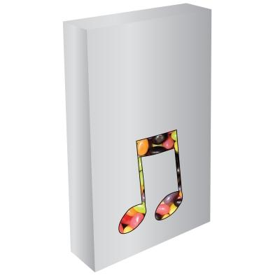 Candy Box Custom Die Cut with Window - 2.8 x 4 in - product view 11