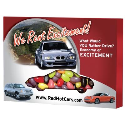 Candy Box Custom Die Cut with Window - 2.8 x 4 in - product view 19