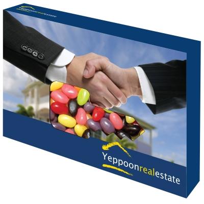 Candy Box Custom Die Cut with Window - 2.8 x 4 in - product view 24