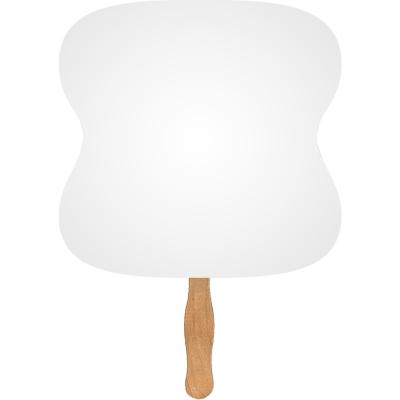 Handheld Fan Custom Shaped with Laminated Finish - product view 5