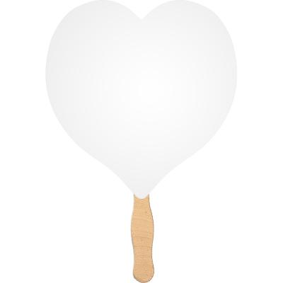 Handheld Fan Custom Shaped with Laminated Finish - product view 6