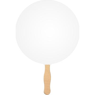 Handheld Fan Custom Shaped with Laminated Finish - product view 7