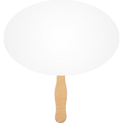 Handheld Fan Custom Shaped with Laminated Finish - product view 9