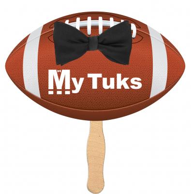 Handheld Fan Custom Shaped with Laminated Finish - product view 15