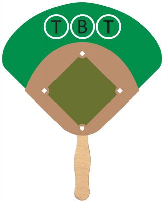 Handheld Fan Custom Shaped with Laminated Finish - product view 16