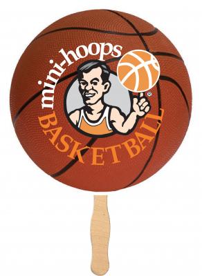 Handheld Fan Custom Shaped with Laminated Finish - product view 19