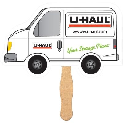 Handheld Fan Mini Custom Shaped with Lamination