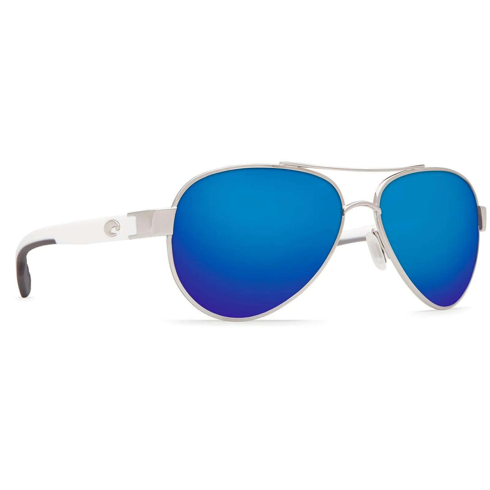 Loreto Sunglasses - (Frame) Palladium; (Lens) Blue Mirror, 580P