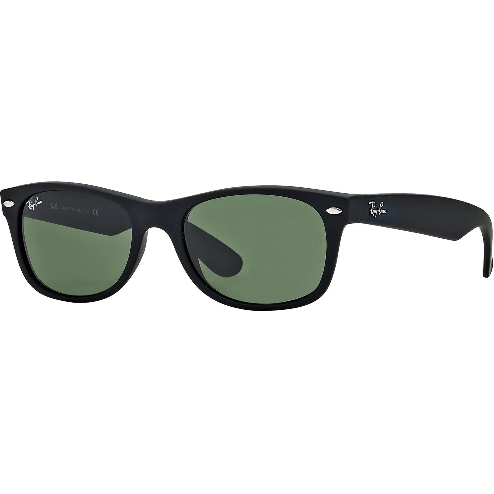Ray-Ban New Wayfarer Sunglasses Matte Black - 7 x 5 in