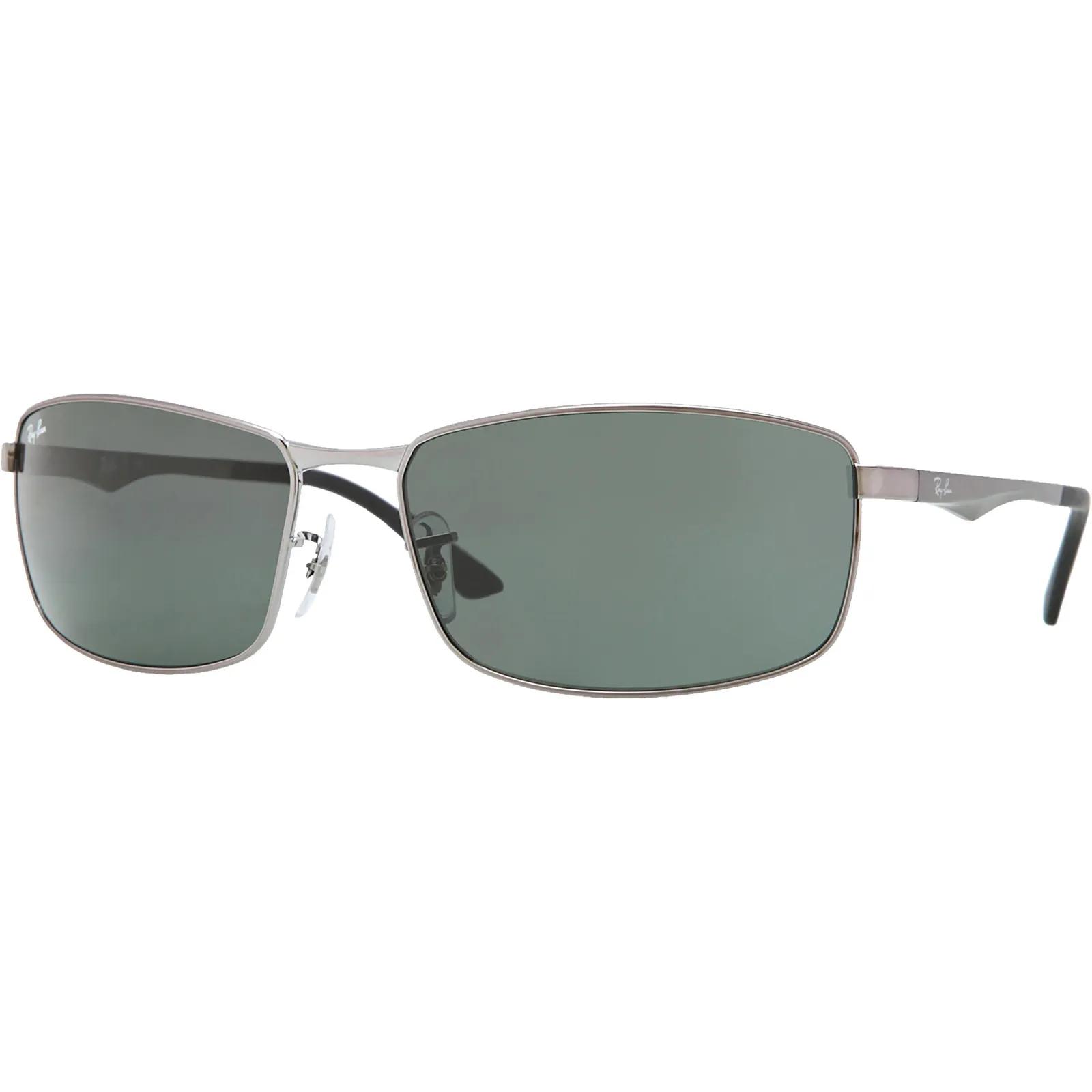 Ray-Ban RB3498 Sunglasses Sporty Square Gunmetal