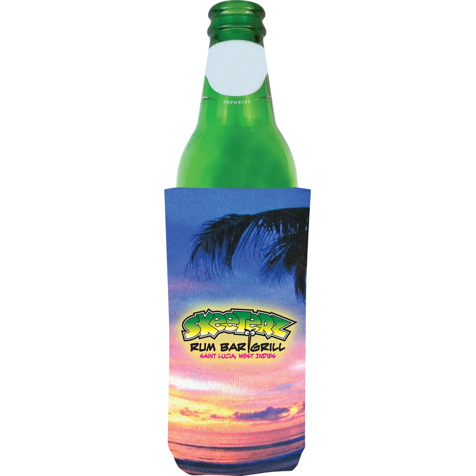 Custom Koozies Slim Can Full Color Scuba Foam - 12 oz - product view 2