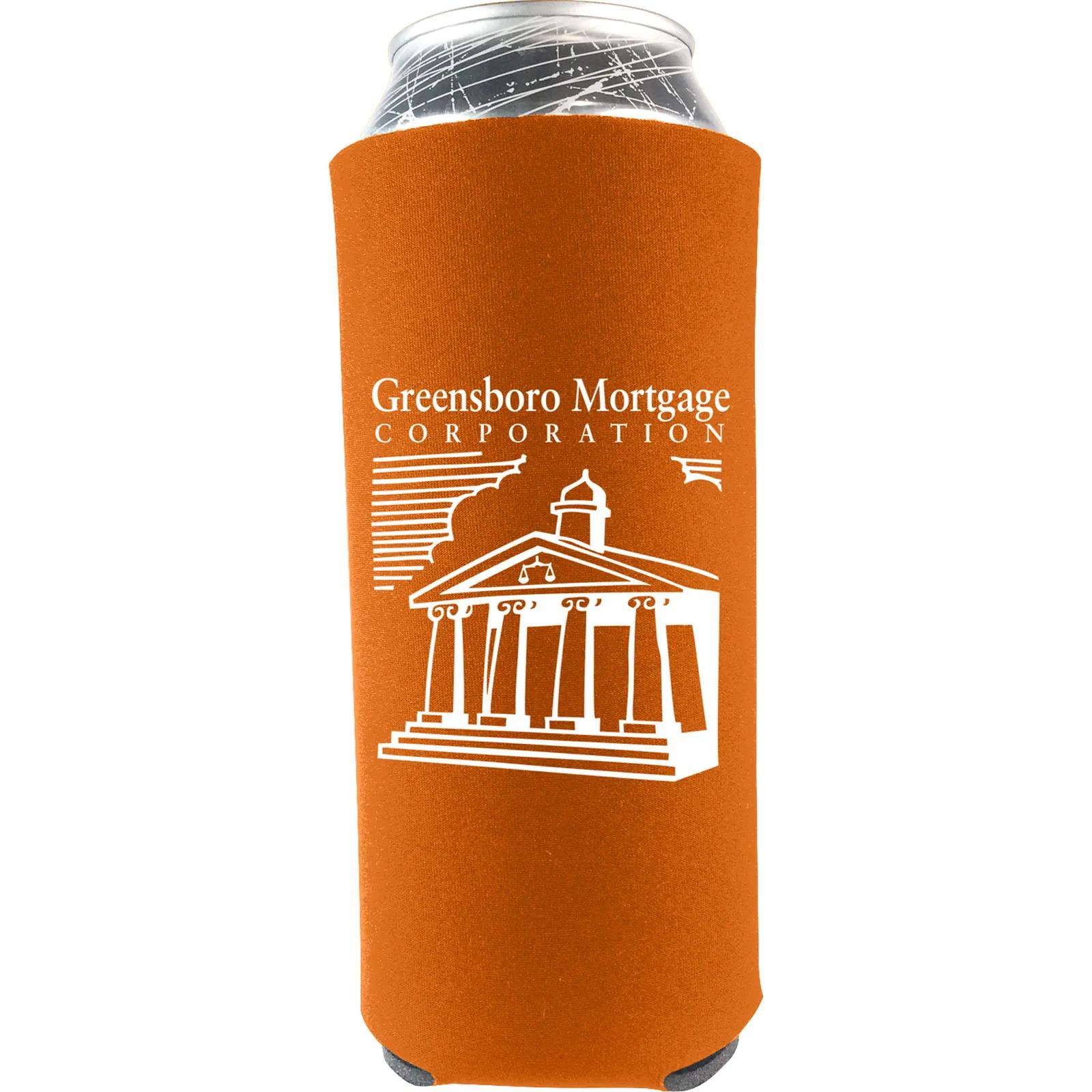 Custom Koozies Super Tall Boy Scuba Foam - 24 oz - product view 8