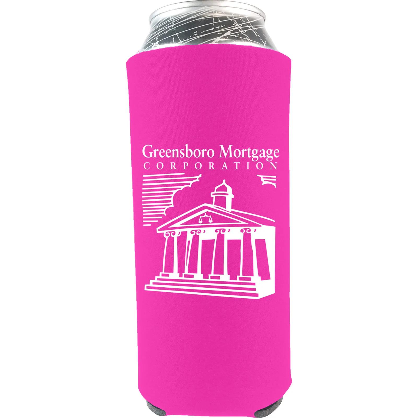 Custom Koozies Super Tall Boy Scuba Foam - 24 oz - product view 16