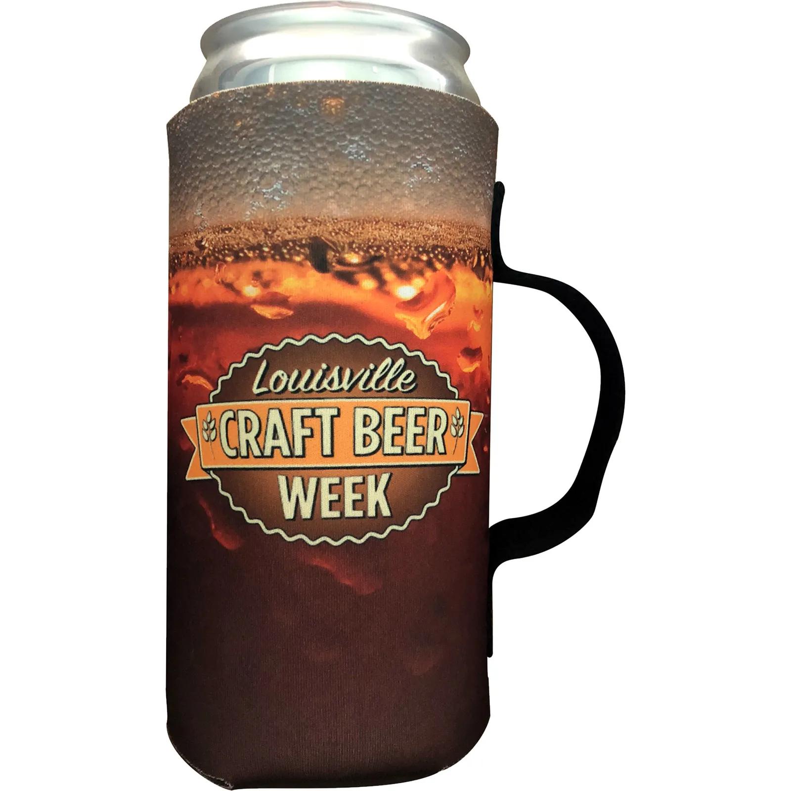 Custom Koozies Crowler Full Color Scuba Foam - 32 oz