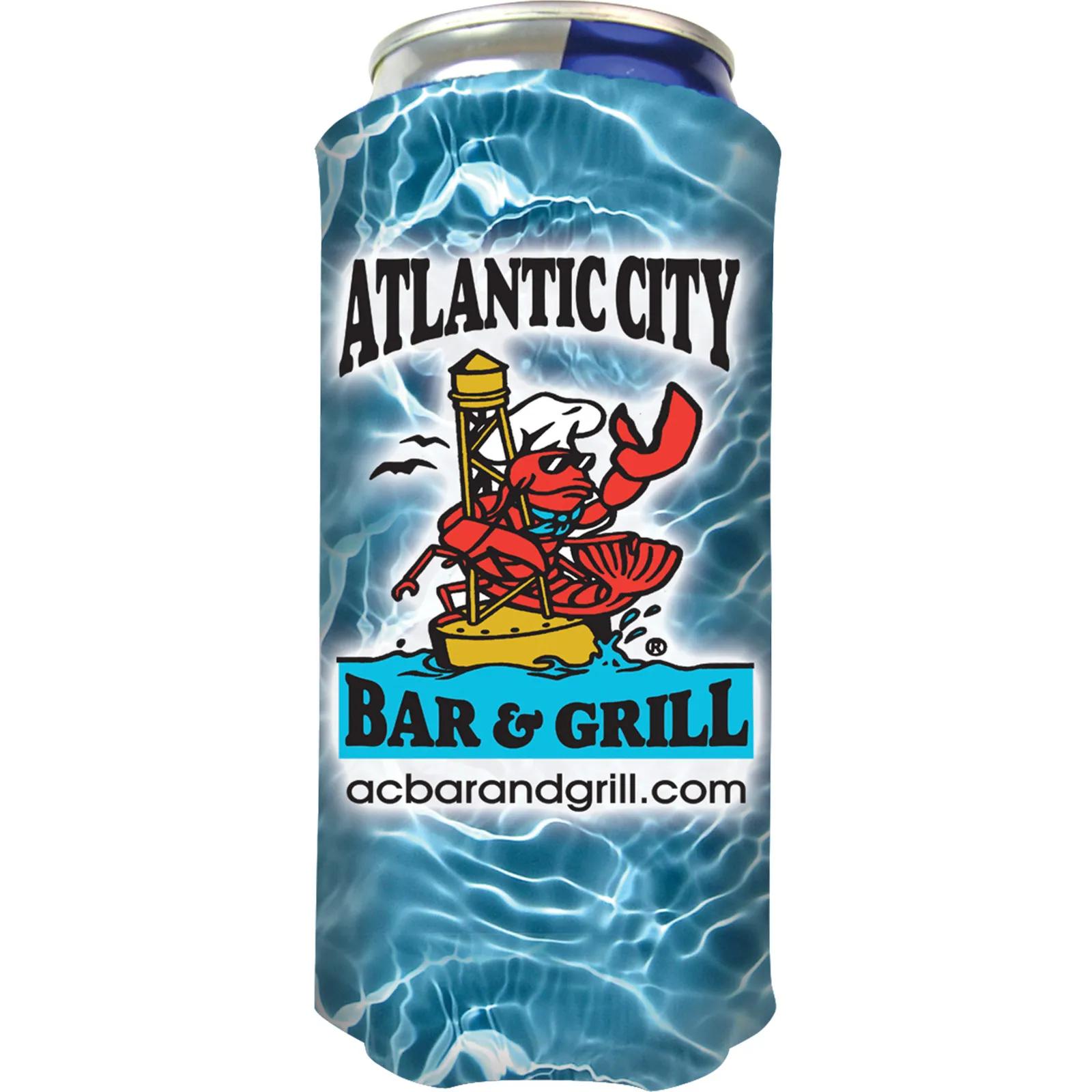 Custom Koozies Mini Can Full Color Scuba Foam - 8 oz