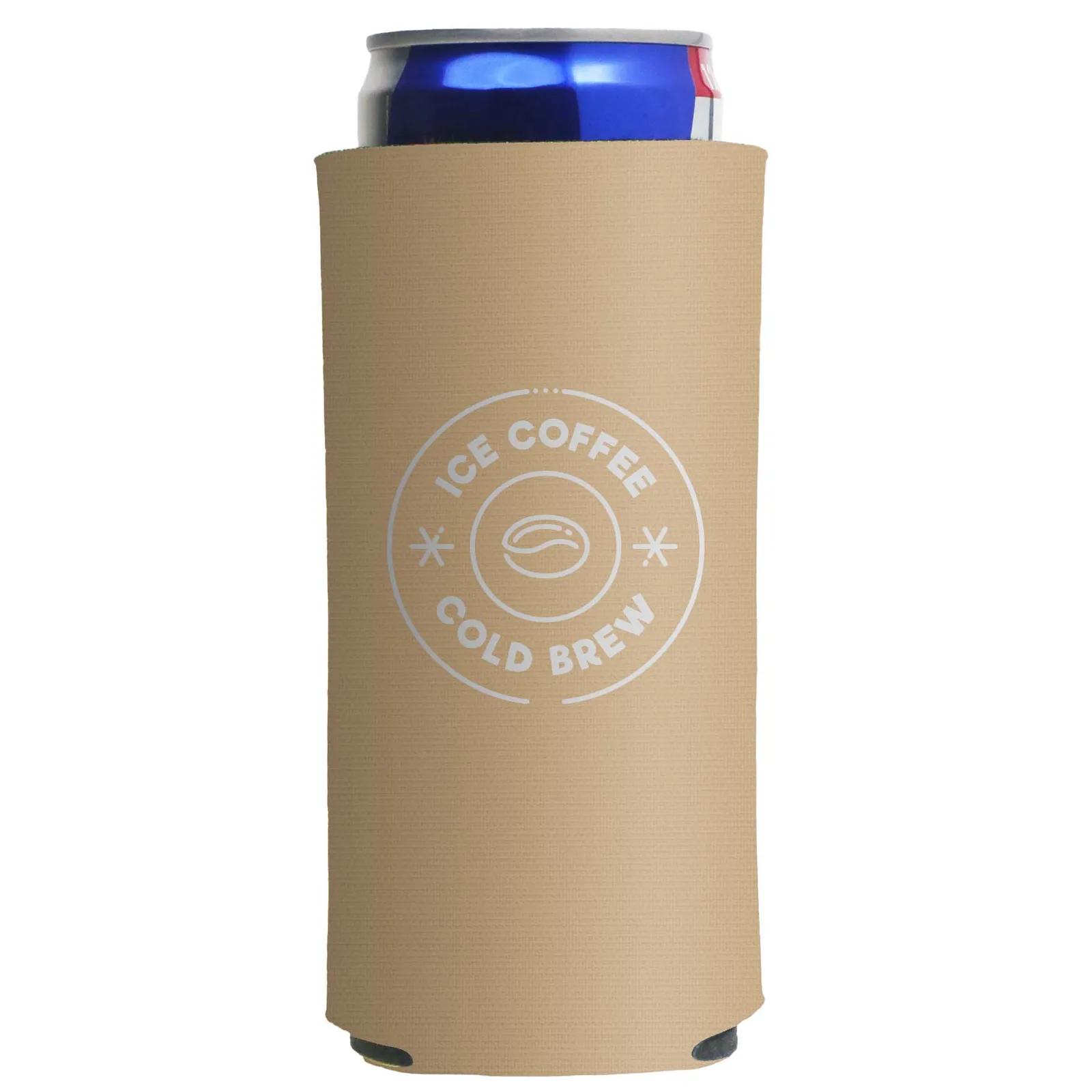 Custom Koozies Slim Can Budget Foam - 12 oz - product view 5