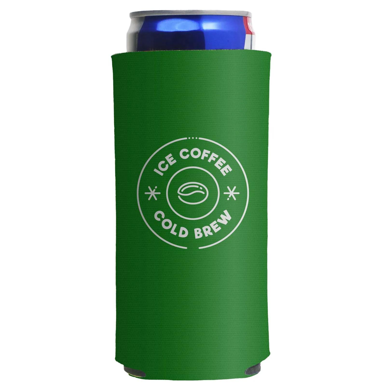 Custom Koozies Slim Can Budget Foam - 12 oz - product view 6