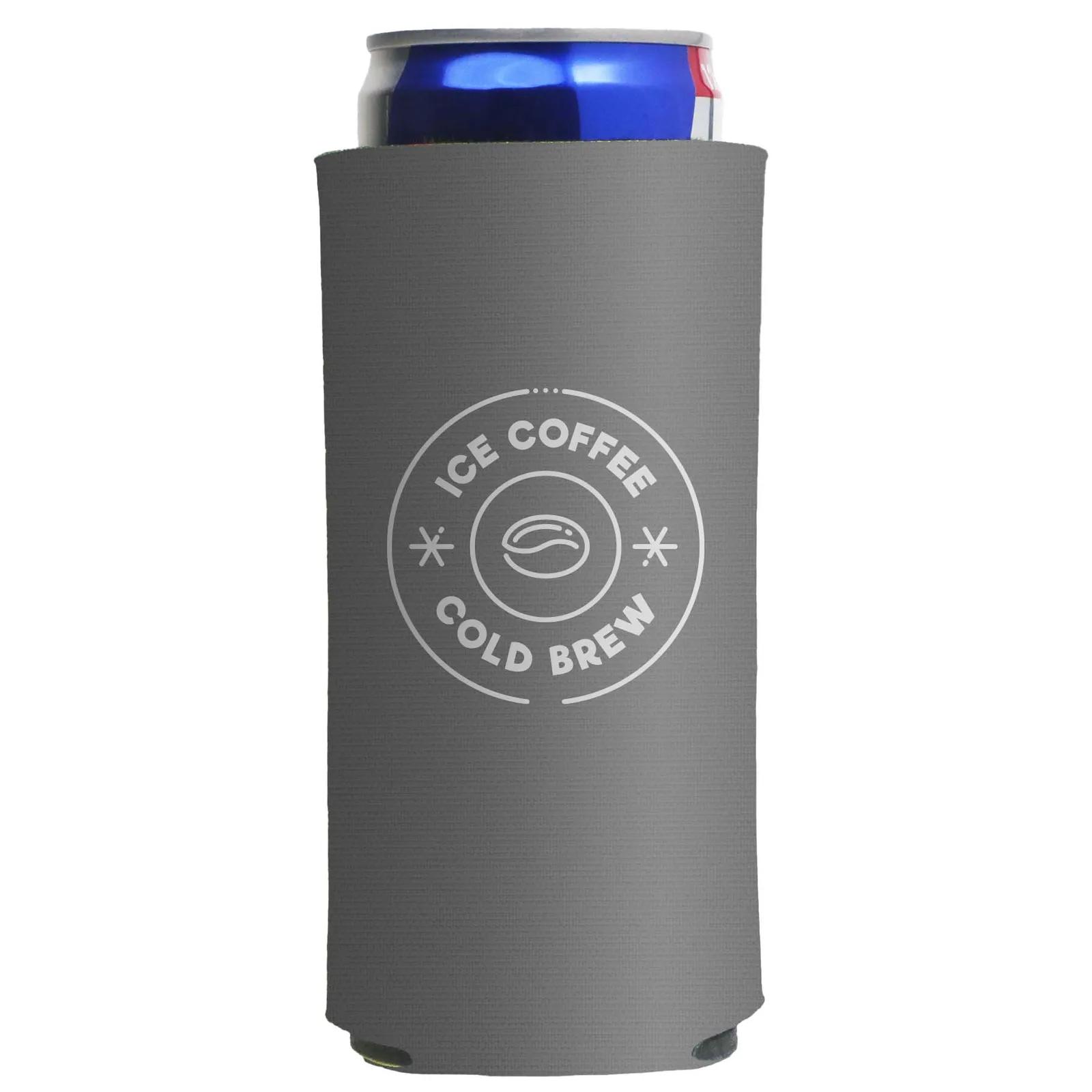 Custom Koozies Slim Can Budget Foam - 12 oz - product view 7
