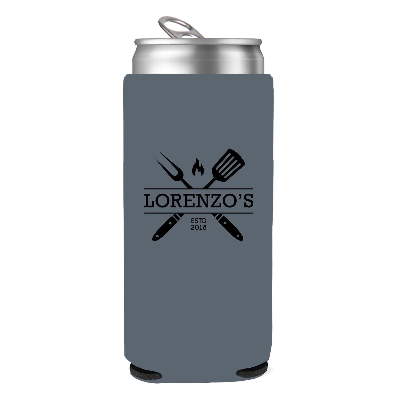 Custom Koozies Slim Can Budget Foam - 12 oz - product view 8