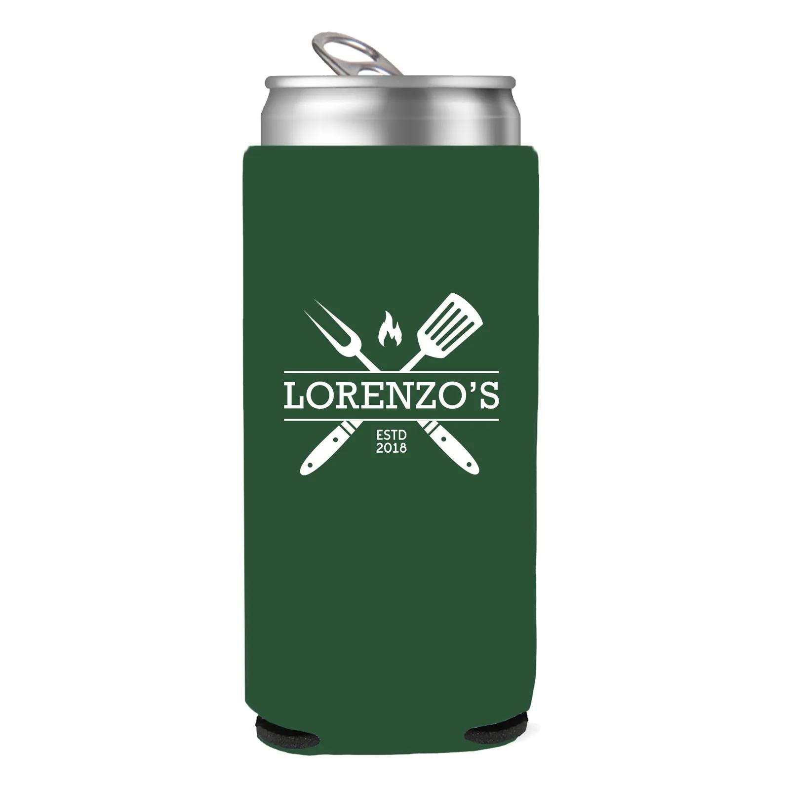 Custom Koozies Slim Can Budget Foam - 12 oz - product view 15