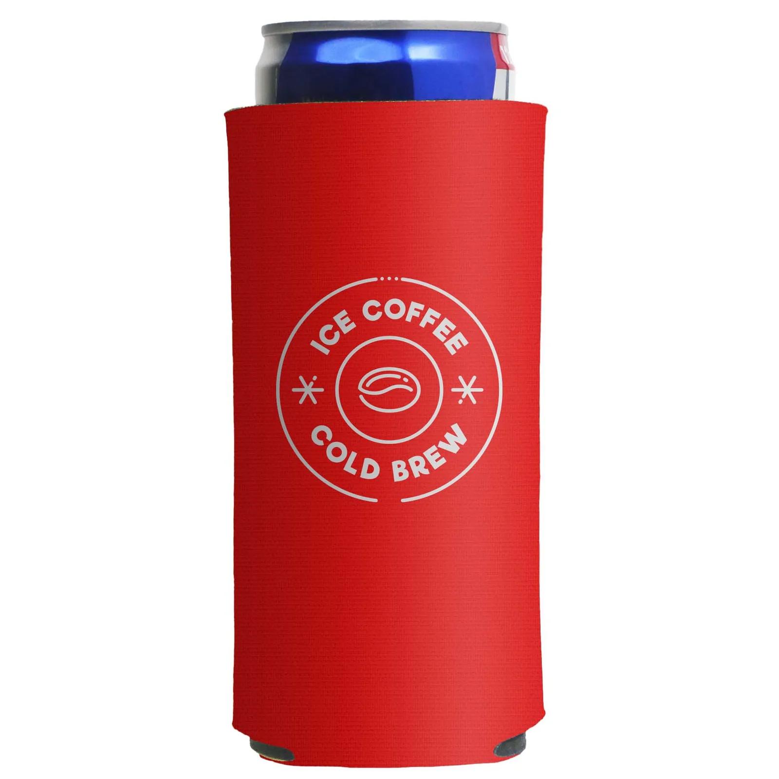 Custom Koozies Slim Can Budget Foam - 12 oz - product view 16