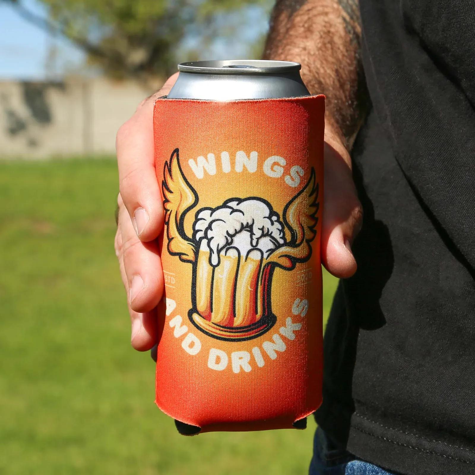 Custom Koozies Tallboy Can Foam Cooler - 16 oz - product view 4