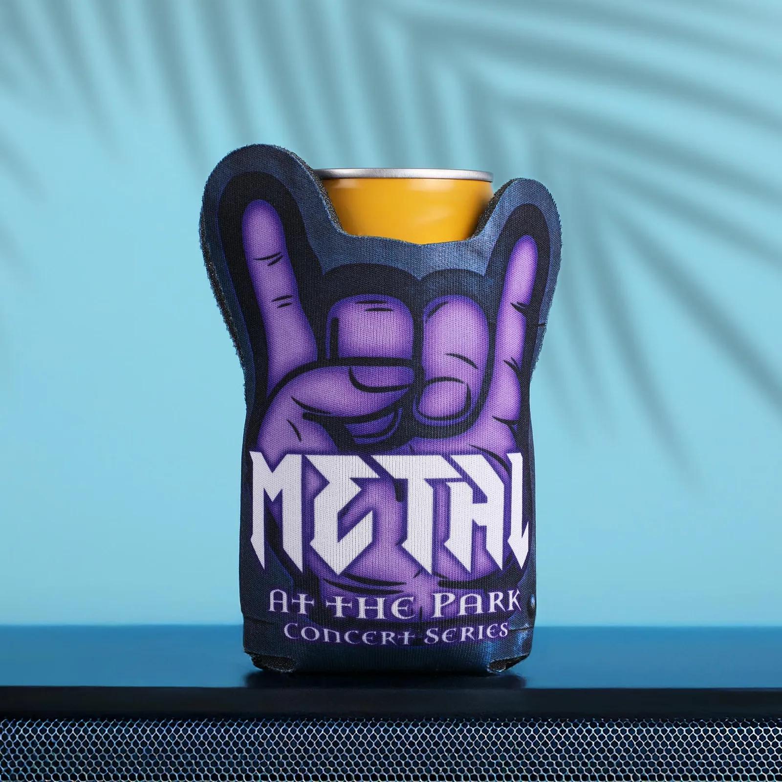 Can Cooler Rock Hand Shape High Density Foam - product view 2