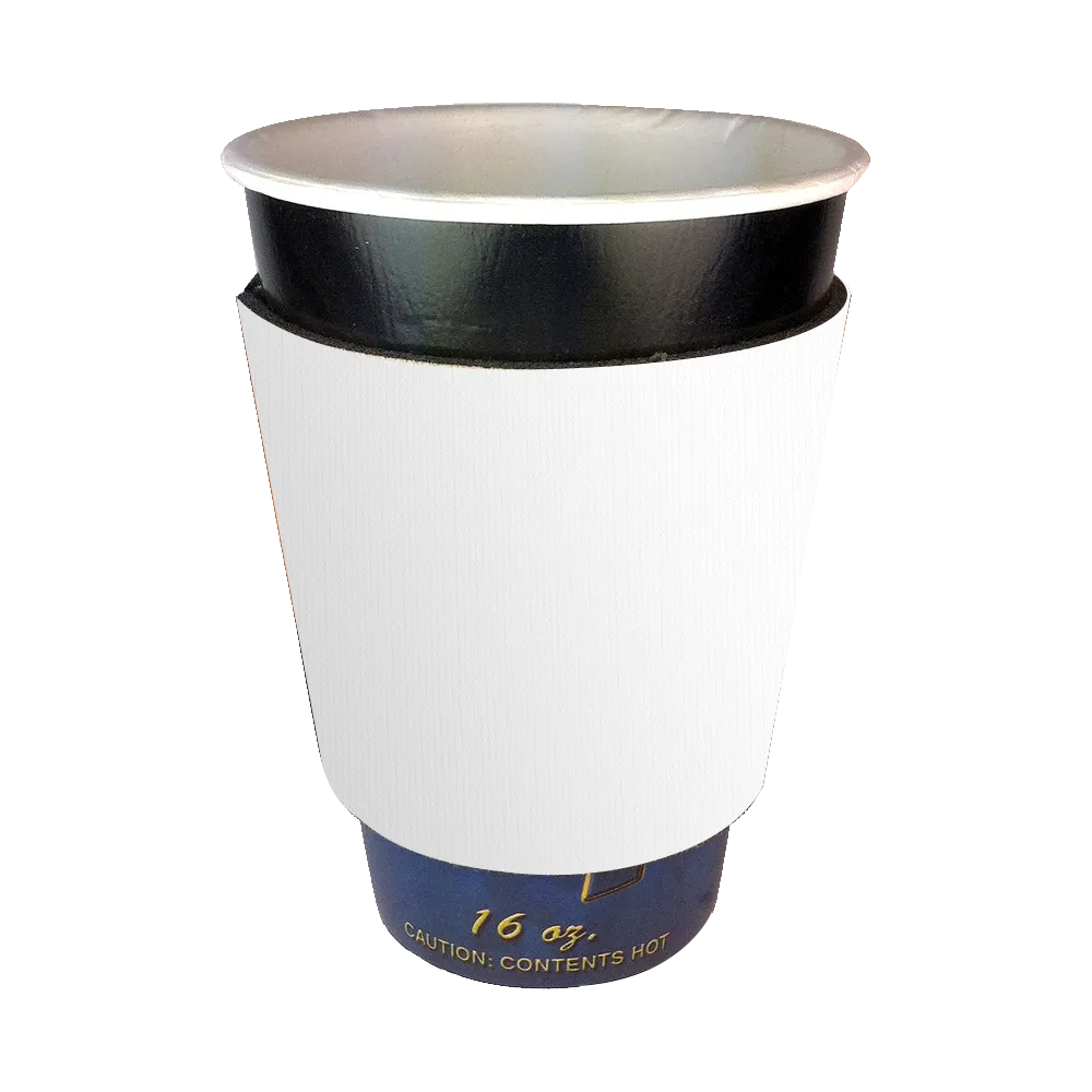 Custom Koozies Party Cup Sleeve Scuba Foam - 4.5 x 4 in - blank view 2