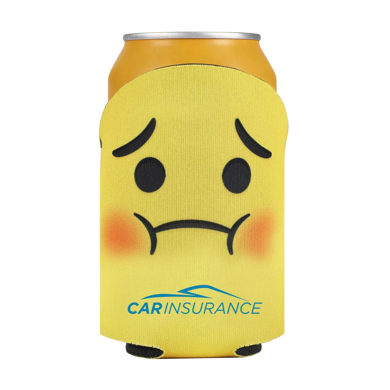 Custom Koozies Round Top Can Cooler Scuba Foam - 4 x 4 in - product view 10