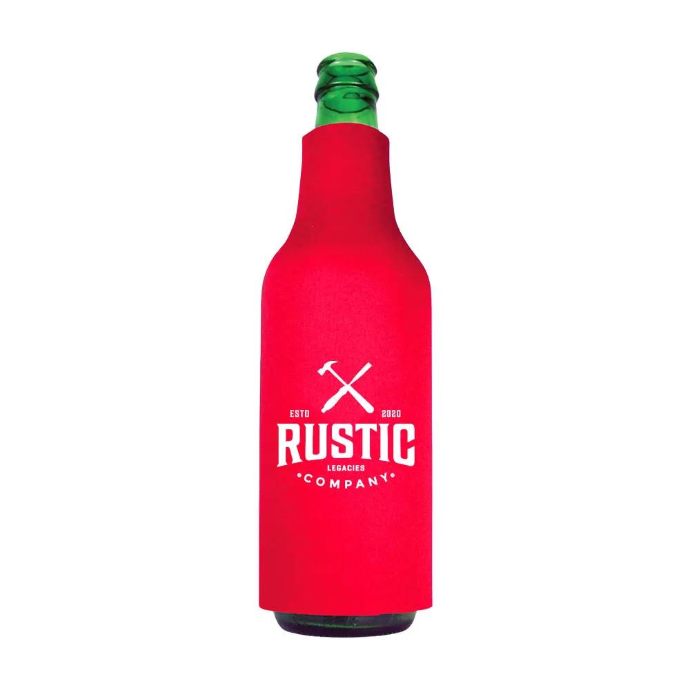 Bottle Cooler Slide-On High-Density Scuba Foam - 4 x 7.5 in - product view 14