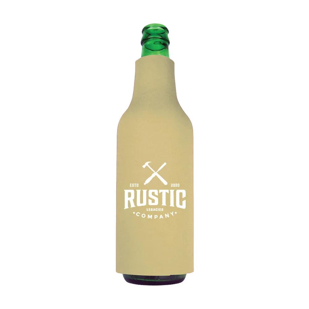 Bottle Cooler Slide-On High-Density Scuba Foam - 4 x 7.5 in - product view 22