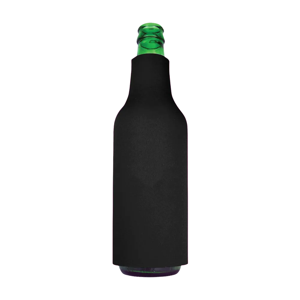 Bottle Cooler Slide-On High-Density Scuba Foam - 4 x 7.5 in - blank view 26