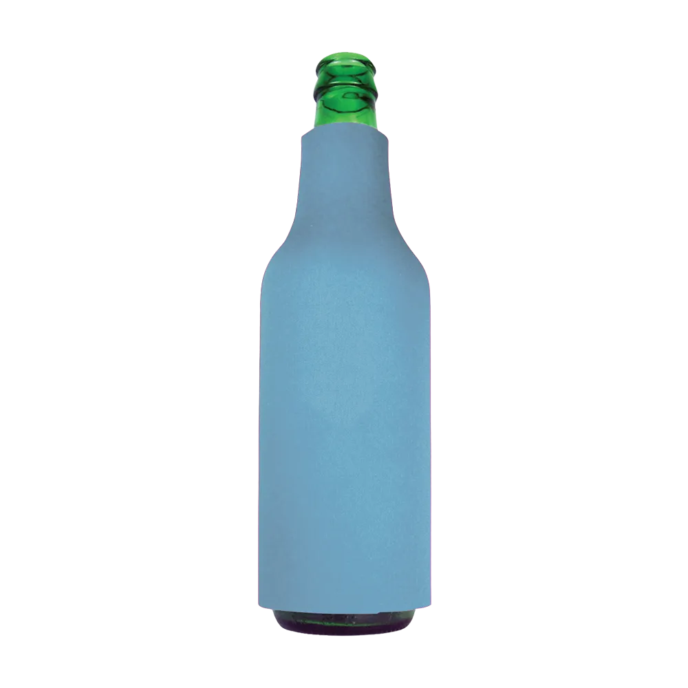 Bottle Cooler Slide-On High-Density Scuba Foam - 4 x 7.5 in - blank view 28